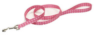 5/8x6 Pnk Dot Leash