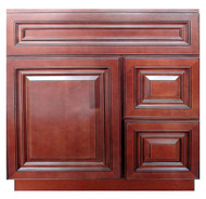 30" Cherry 1dr Cabinet