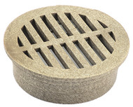 4" Sand Rnd Poly Grate