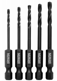 5pc Blk Oxid Drill Bit
