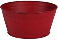 Marq 8"red Bowl Planter