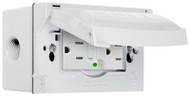 15a Wht Gfci Outlet Kit
