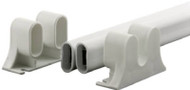 Wht Swing Dr Push Bar