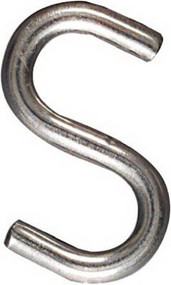 2" Ss Open S Hook