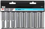 Mm 8pc Met Socket Set