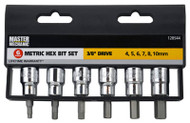 Mm 7pc Sae Hex Bit Set
