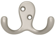 Ni Dbl Prong Robe Hook