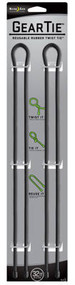 2pk 32" Blk Gear Tie