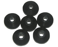 6pk 3/8"bev Fauc Washer