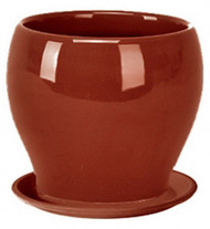 6.5" Coral Rnd Planter