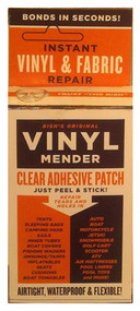 Clr Vinyl Mender Patch
