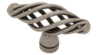 2" Pewt Birdcage Knob