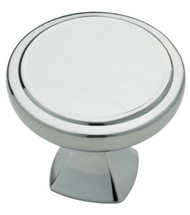1-1/4" Chr Ash Rnd Knob
