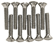 14pk Sn Wallplate Screw