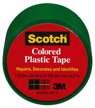 1-1/2x125 Grn Plas Tape