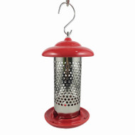 Jr Red Cera Bird Feeder
