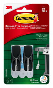 Command 2ct Wire Hooks