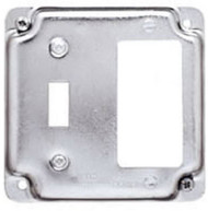 4"sq Sgl Tog& Gfi Cover