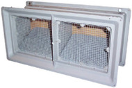 8" Dlx Gry Foundat Vent