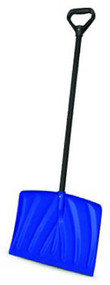 18"blu Poly Snow Shovel