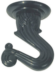 2pk Blk Lamp Hook