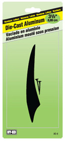 3-1/2" Blk Alu Number 1