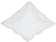 12" Ruffled Sq Diffuser