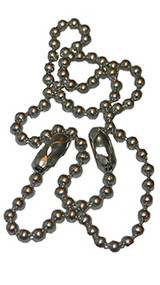 15" Chr Bead Chain