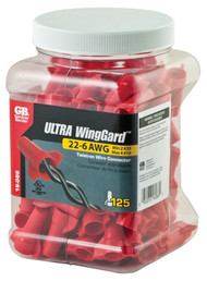 125pk Red Lg Connector