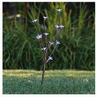 24" B/o Blu Twig Lights