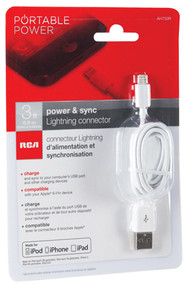 Apple 3' Wht Sync Cable