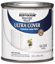 1/2pt Wht Gls Ltx Paint