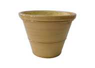 8" Ash Glazed Planter