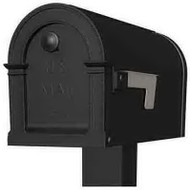 Lincoln T1 Blk Mailbox