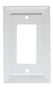 Wht Wdarc 1g Deco Plate