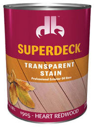 Qt Heart Red Wd Stain