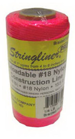 1/4# 250'pnk Braid Roll
