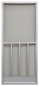 Prom32"gry Stl Scr Door