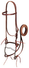 5/8" Burg Lthr Bridle