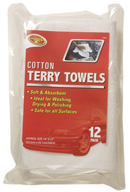 12pk 14x17 Terry Towel