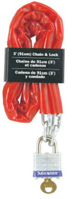 1-1/8" Padlock & Chain