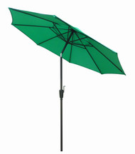Fs 9' Grn Stl Umbrella