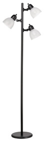 3lt Blk Tree Flr Lamp