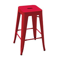 Fs 16.5" Red Balc Stool