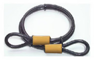 4' Dbl Loop Stl Cable