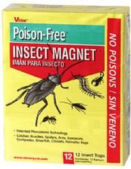 12pk Roach Magnet Trap