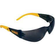 DEWALT Protector Black/Yellow Frame Safety Glasses with Smoke Lenses