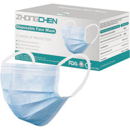 Disposable 3-Ply Face Mask (50-Pack)