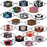 Novelty Shield-N-Play Washable Polyester Adult Mask