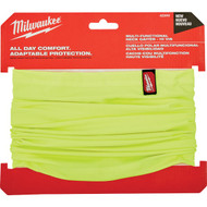 Milwaukee Washable Neck Gaiter  High Visibility Yellow